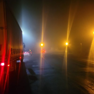 Misty morning - Street lights